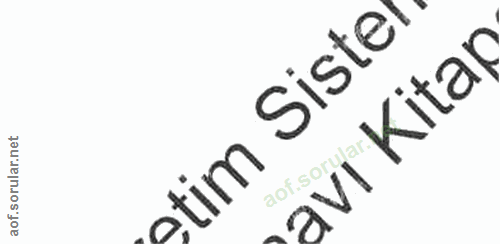 17. soru: etim Sister. aof.sor ov Kitap